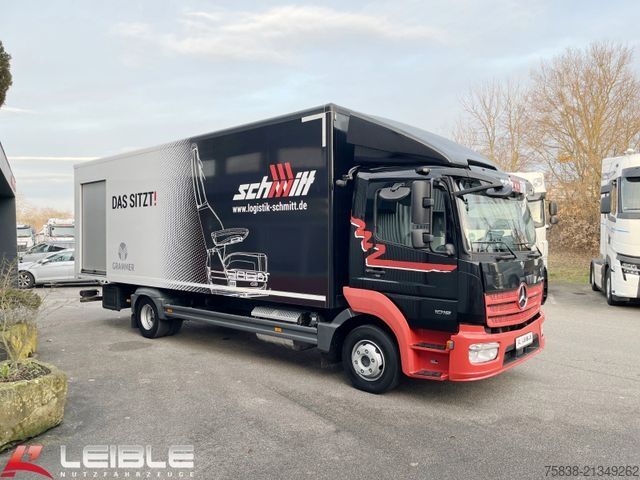 Box truck MERCEDES-BENZ Atego 1018*Koffer*Rolltor*Rolltor seitlich*Klima