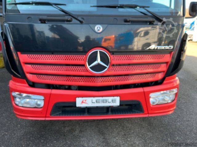 Box truck MERCEDES-BENZ Atego 1018*Koffer*Rolltor*Rolltor seitlich*Klima