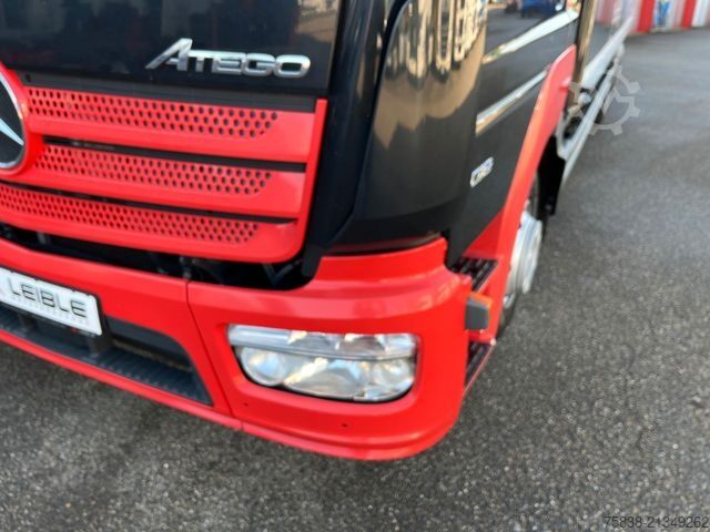Box truck MERCEDES-BENZ Atego 1018*Koffer*Rolltor*Rolltor seitlich*Klima