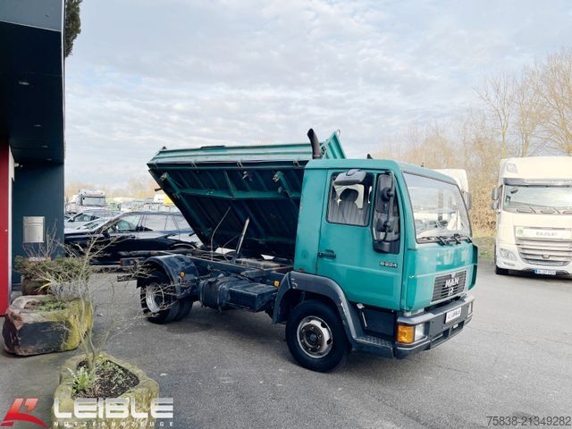 Dreiseitenkipper MAN 8.224LE*Meiller-Aufbau*Analog-Tacho*L2000*