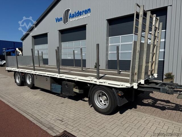 Plattformanhänger Bulthuis 3-Ass, Lift, Kooi-aap, Twist-Lock, 8.60 Mtr.