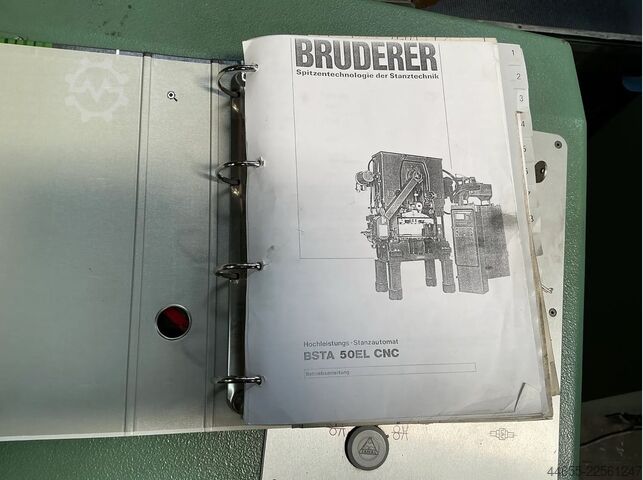 Stanzautomat BRUDERER BSTA 50 EL CNC