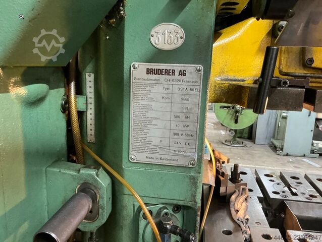Stanzautomat BRUDERER BSTA 50 EL CNC