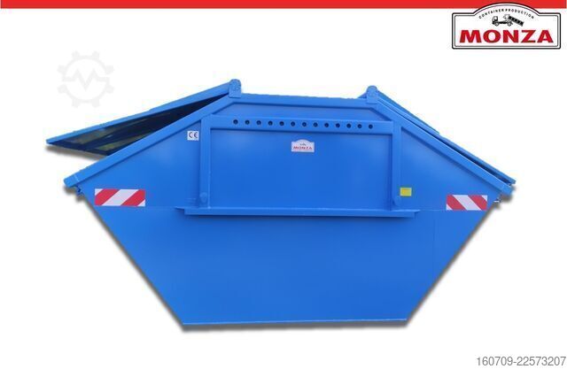 Skip container Monza 10 m³ - Absetzmulde - Stahldeckel