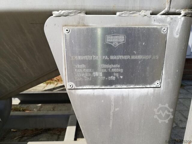 Stainless steel tank / transport container / IBC  10600