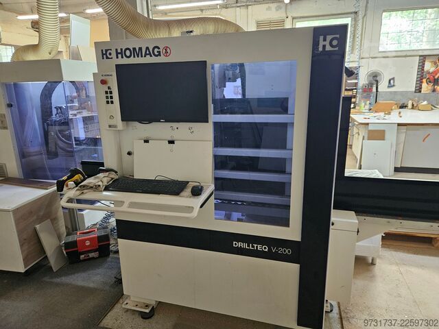 Throughfeed drilling machine HOMAG DRILLTEQ V-200