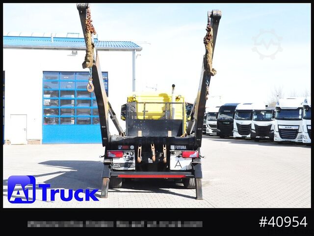 Skip truck MAN TGS 26.460 Hiab Lift/Lenk  Funk, Navi,