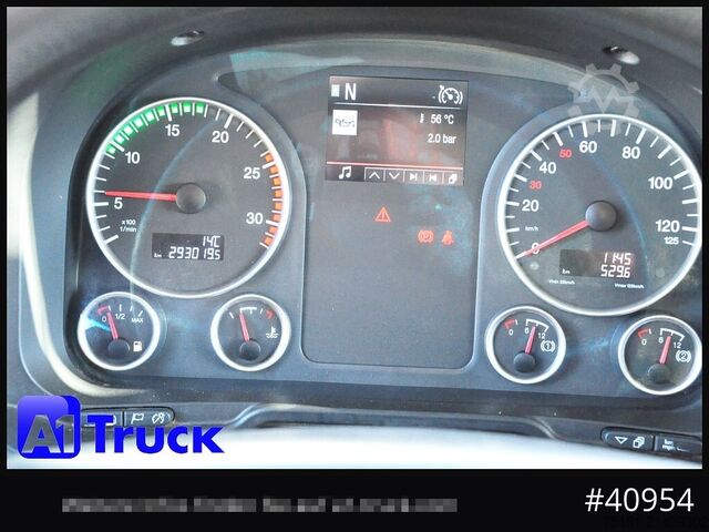 Skip truck MAN TGS 26.460 Hiab Lift/Lenk  Funk, Navi,