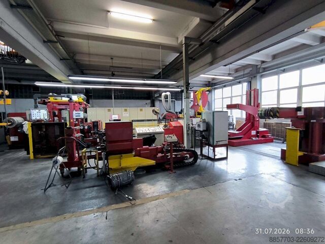 600MM X 2MM x 5 TON SINGLE LOOP SLITTING BURGHARDT/SCHMIDT 