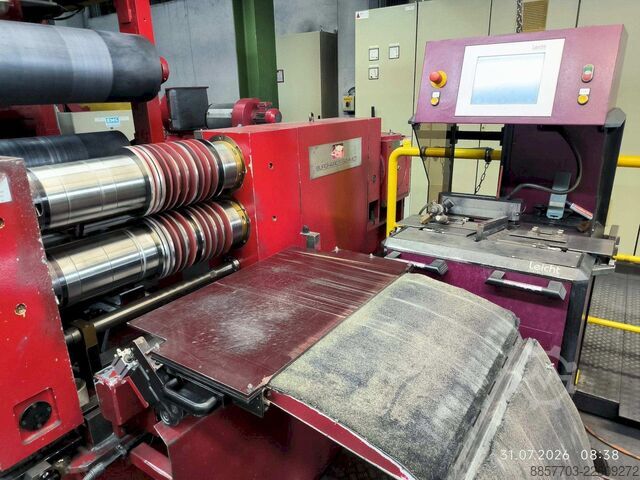 600MM X 2MM x 5 TON SINGLE LOOP SLITTING BURGHARDT/SCHMIDT 
