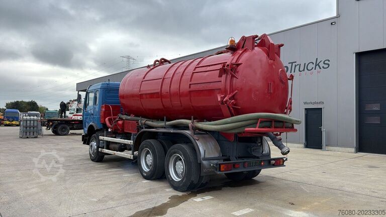 Vacuum truck Mercedes-Benz SK 2626 (6X4 / GRAND PONT / LAMES / 14000 LITERS)