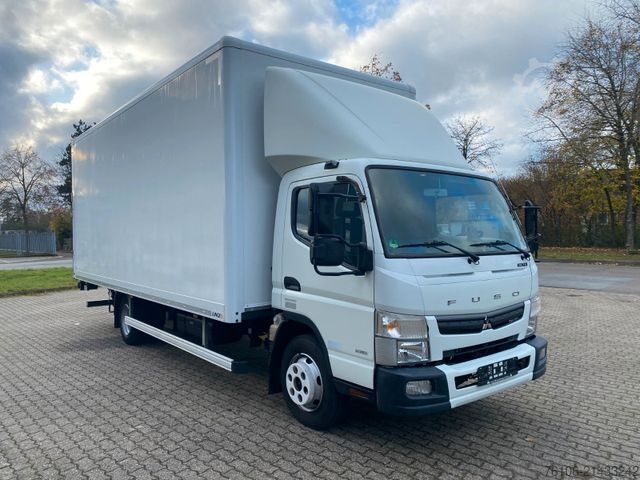 Box truck FUSO Canter 9C18 Koffer mit Ladebordwand