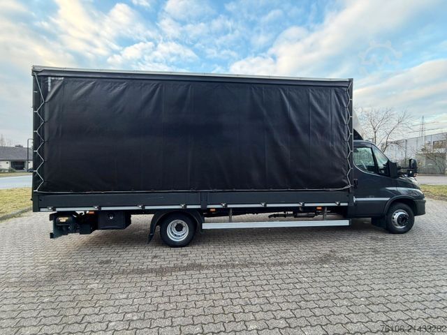 Curtain sider van IVECO Daily 72C18 Hi-Matic Pritsche Plane+LBW*Webasto*