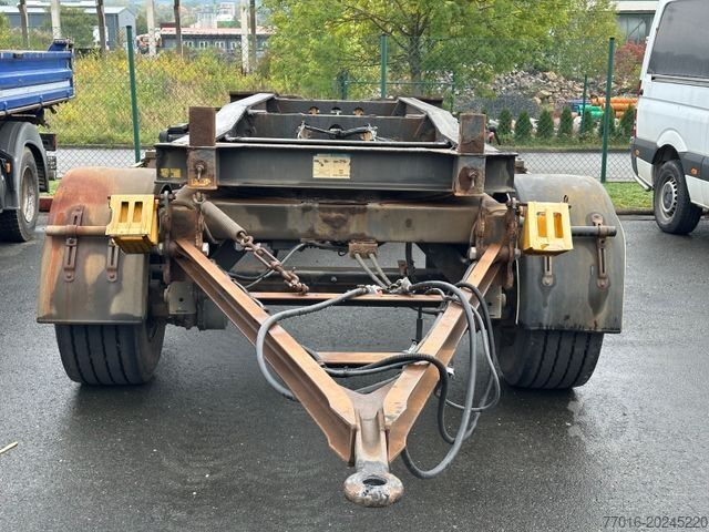 Roll off trailer FLIEGL ZPS 180 Abroll, BPW Scheibe,Luft gefedert