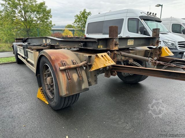 Roll off trailer FLIEGL ZPS 180 Abroll, BPW Scheibe,Luft gefedert