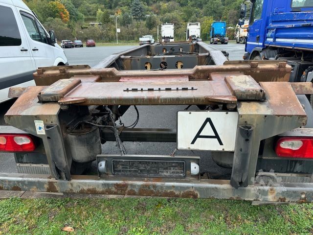 Roll off trailer FLIEGL ZPS 180 Abroll, BPW Scheibe,Luft gefedert