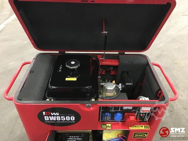 Stromaggregate Diesel 230/400V 7,5KVA Diversen Stroomgroep diesel 230/400V 7,5KVA