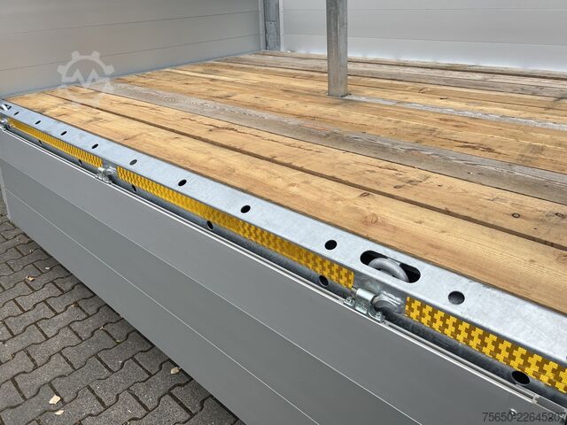 Open trailer Möslein THT 14,4 G 7,20 L  14,4 t Tandem- Pritschenanhänger- Tieflader