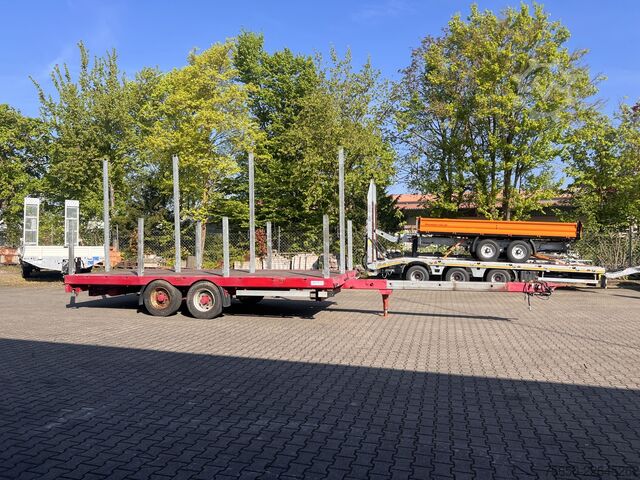 Anhänger mit offener Pritsche Auwärter X-LTL110  Tandempritsche, ausziehbar