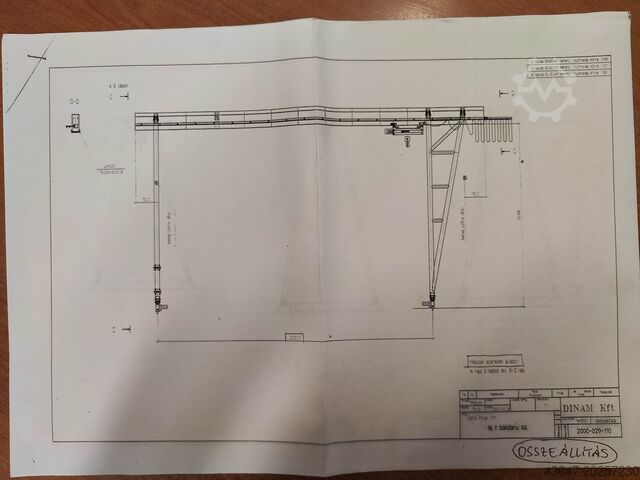 Gantry Crane 16t, Portal Crane 16t Konecranes 