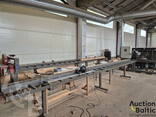 Log house wall production line other woodworking machinery  Log house wall production line
