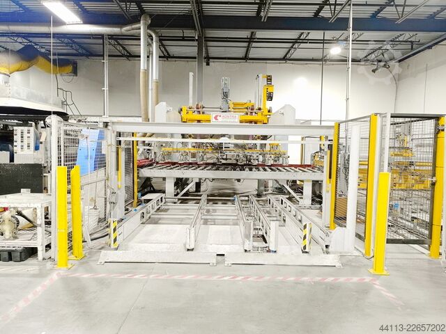 LAMINATING LINE for panels HYMMEN + KONTRA RollPress