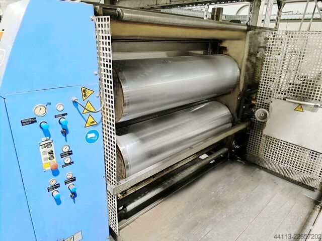 LAMINATING LINE for panels HYMMEN + KONTRA RollPress