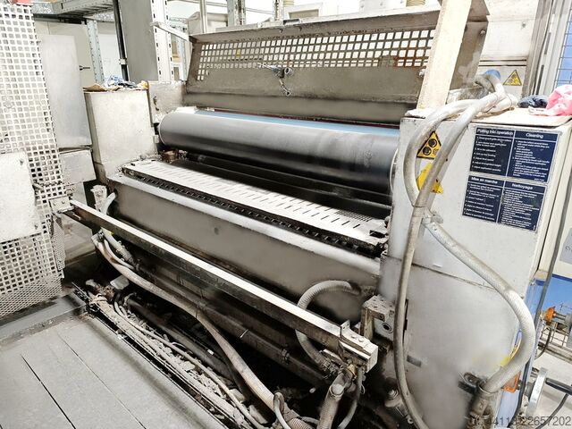 LAMINATING LINE for panels HYMMEN + KONTRA RollPress