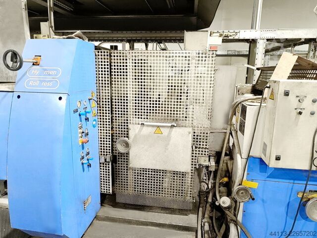 LAMINATING LINE for panels HYMMEN + KONTRA RollPress