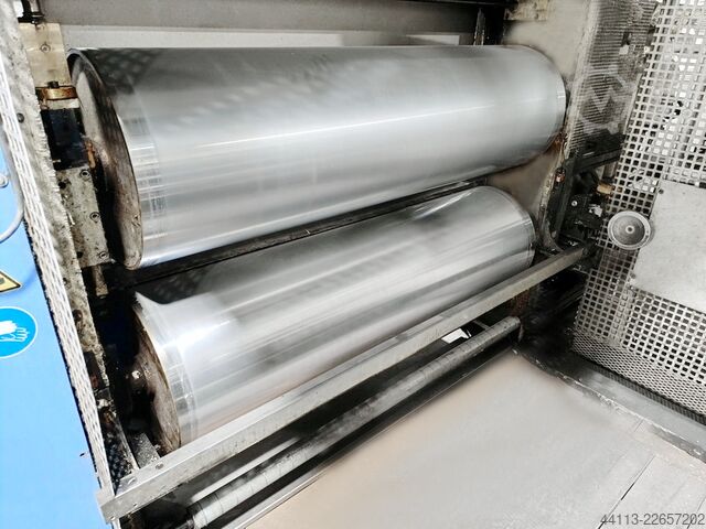 LAMINATING LINE for panels HYMMEN + KONTRA RollPress