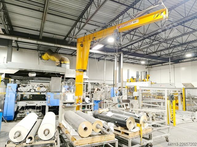 LAMINATING LINE for panels HYMMEN + KONTRA RollPress