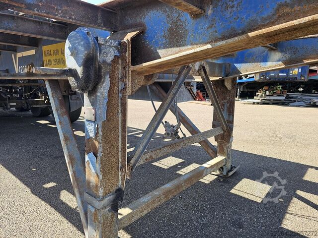 Flachbett FLANDRIA op 3/32 T /STEEL SUSPENSION /BPW DRUM / CONTAIN...