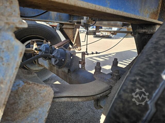 Flatbed FLANDRIA op 3/32 T /STEEL SUSPENSION /BPW DRUM / CONTAIN...