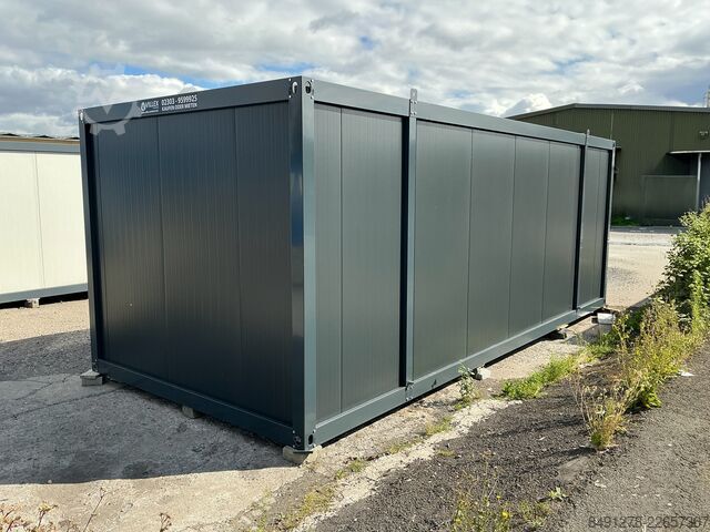 Office container Villex MEGA CUBE LONG DOPPIO NERO
