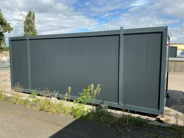Office container Villex MEGA CUBE LONG DOPPIO NERO