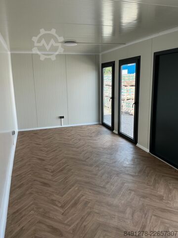 Office container Villex MEGA CUBE LONG DOPPIO NERO