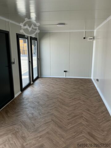 Office container Villex MEGA CUBE LONG DOPPIO NERO