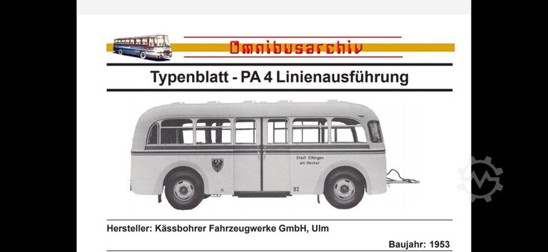 Wohnwagen Kässbohrer PA 4