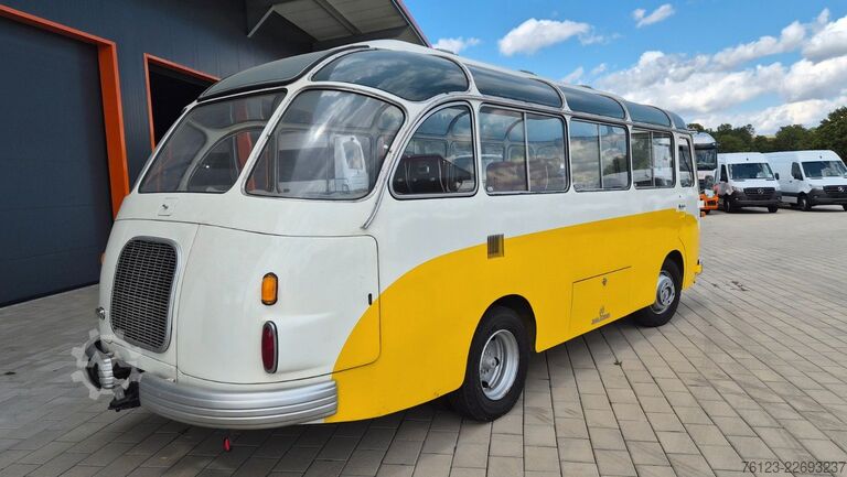 Wohnmobil Setra Kässbohrer S 6 Bürobus Wohnmobil