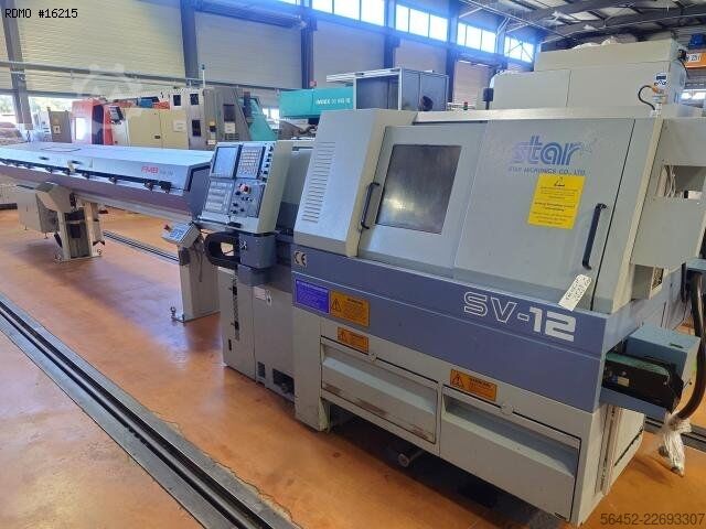 Cnc langdrehautomat STAR Micronics SV-12