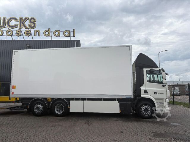 Koffer DAF ELEKTRISCH + 32912 KM + 6X2 + LIFT/STUUR AS + R...