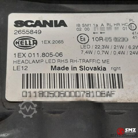 Headlight Scania Occ koplamp rechts Scania