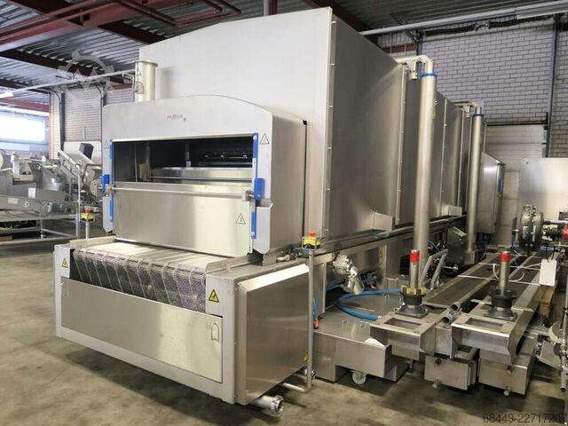 Linear oven 3 tiers, Type COO1350x6000 Provisur Hete-lucht-tunnel 3 laags, COO1350x6000