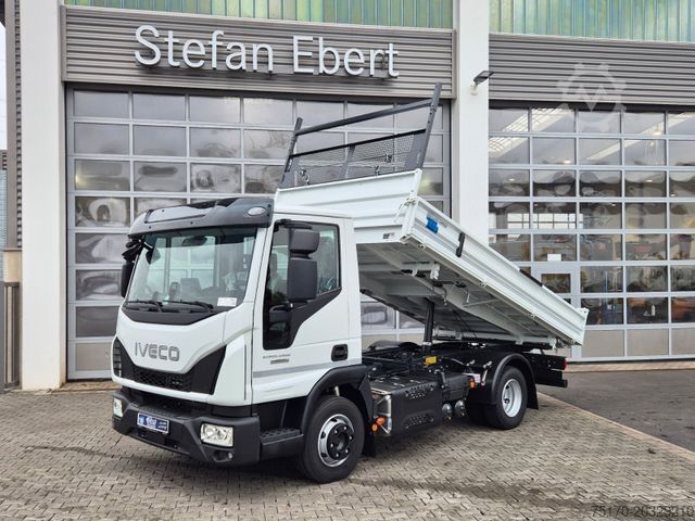 Tipper truck IVECO Eurocargo ML80E21 Meiller Kipper 2x AHK 3 Sitze
