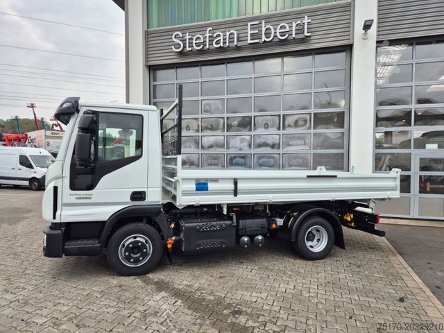 Tipper truck IVECO Eurocargo ML80E21 Meiller Kipper 2x AHK 3 Sitze
