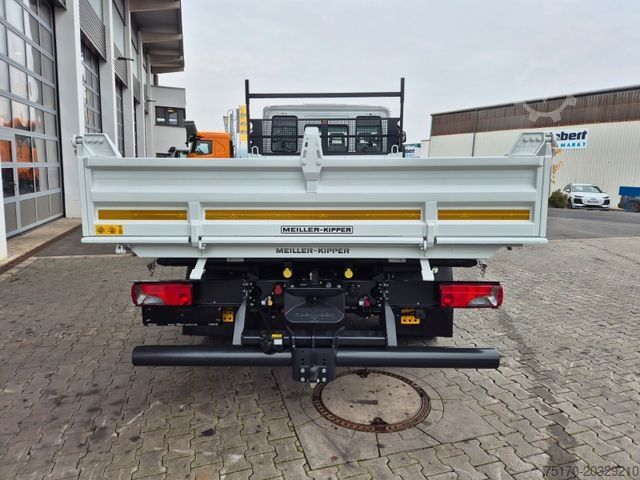 Tipper truck IVECO Eurocargo ML80E21 Meiller Kipper 2x AHK 3 Sitze
