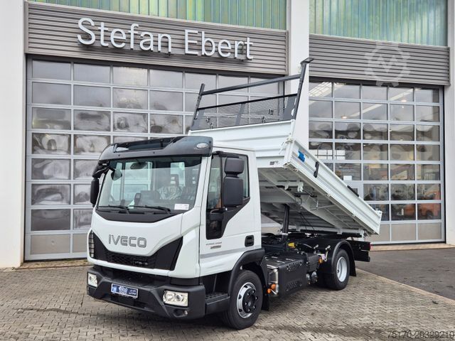 Tipper truck IVECO Eurocargo ML80E21 Meiller Kipper 2x AHK 3 Sitze
