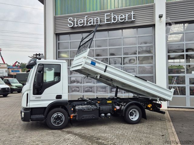 Tipper truck IVECO Eurocargo ML80E21 Meiller Kipper 2x AHK 3 Sitze