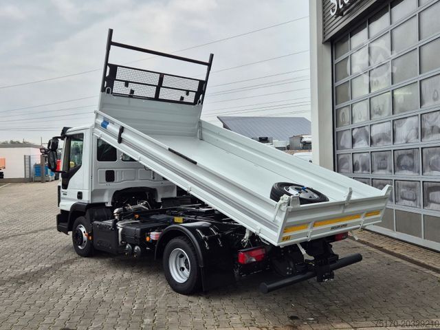 Tipper truck IVECO Eurocargo ML80E21 Meiller Kipper 2x AHK 3 Sitze