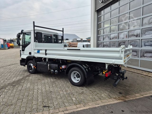 Tipper truck IVECO Eurocargo ML80E21 Meiller Kipper 2x AHK 3 Sitze